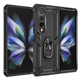 Magnetic Heavy Duty Phone Cases For Iphone 15 Pro Max Samsung Galaxy Z Fold Flip 4 3 S23 Plus Ultra Moto G Play 2023 360 Ring Holder Kickstand Covers