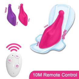 Sex Toy Massager 3 Speeds Toys for Women g Spot Clitoral Stimulator Invisible Wearable Vibrator 10 Frequency Vibrating Remote Control