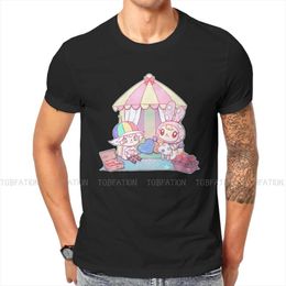 Men's T-Shirts Animal Crossing Horizons Cute Villagers Tshirt Harajuku Men Grunge Teenager Clothes Tops Loose Cotton Crewneck T Shirt
