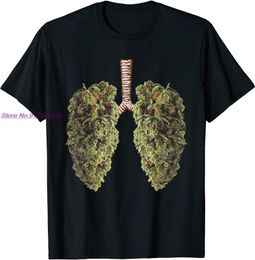 Funny Weed Lung Bud T-Shirt - THC Lung TShirt T-Shirt Student Top T-shirts Cotton Tees Printed 220505