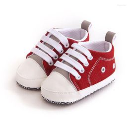 First Walkers Lovely Baby Sneakers Born Crib Shoes Girls Toddler Laces Soft Sole ShoesFirst