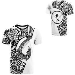 PLstar Cosmos Chuuk Kosrae Polynesian Country Culture Tribe Retro 3DPrint Men Women Summer Streetwear Short Sleeves T Shirts A 2 220623