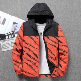 Men's Jackets Sports Jacket Windbreaker Hooded Spring and Autumn Windbreaker Jacket Running Windproof Top Men's L220706