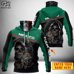 PLstar Cosmos National Symbol Flag 3D Printed Fashion Men s Skull Mask Hoodies Winter Casual Windproof Clothing Style 1 220708