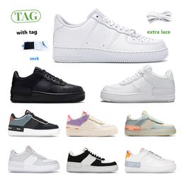 Classic Designer Running Shoes Low One Mens Womens Sail Leather Utility White Black Flats Sneakers Size 36-45