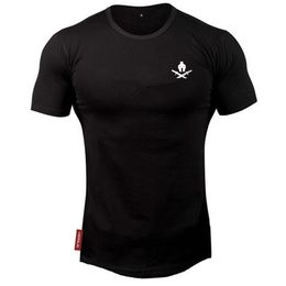 Clothing fitness Running t shirt men Oneck tshirt cotton bodybuilding Sport shirts tops gym men t shirt 220615