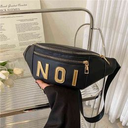 Fanny packs Men's and Women's Chest Bag Messenger Foreign Style Leisure Single Shoulder Bag Ins Fashion Student Women's Small Satchel Waist PACKS 220627