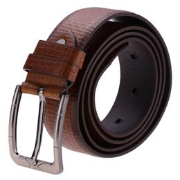 Belts Fashion Pin Buckle Waist Trouser Size Jean Men PU Leather Belt Luxury Strap Male For Classice Vintage