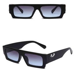Off Sunglasses for Women Mens Lovers Cycle Fashion Brands New Small Square Outdoor Glare Leisure Sun Protection