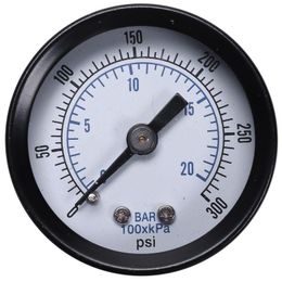 Car Organiser Ts-40 1/8 Inch Mini Pressure Gauge For Fuel Air Oil Liquid Water 0-20Bar / 0-300 Psi Tester Metre Test ToolsCar