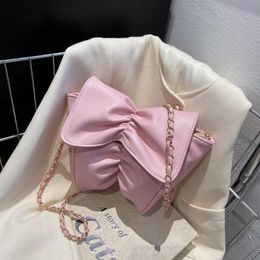 Evening Bags Handbags For Women To Female Bag Women's 2022 Trend Luxury Designer Handbag Pink Side