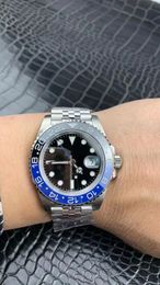 Top Mens Luxury N Factory 2836 Relógio mecânico automático Caixa de aço inoxidável Strap Sapphire Glass Ultra Finwatch Watch
