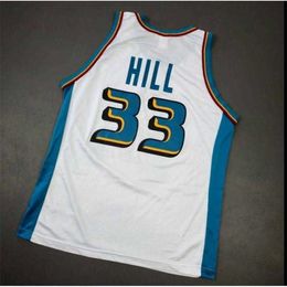 Chen37 Custom Men Youth women Vintage Grant Hill Vintage Champion College Basketball Jersey Size S-4XL or custom any name or number jersey