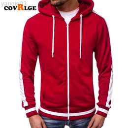 Sweatshirt Men New Casual Hoodies Male Long Sleeves Solid Hoodie Men Black Red Big Size Poleron L220801