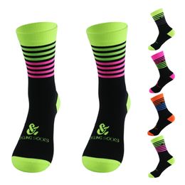 Comfortable outdoor sports basketball breathable mountain bike socks running hiking racing nylon socks