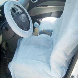 Car Seat Covers Non-woven Cover Repair And Maintenance 4S Cloth Steering Wheel Handbrake CoverCar