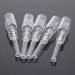 Quartz Nail For Nector Collector Kits Glass Dabber Tips Smoking Accessories 10mm 14mm 18mm Male Joint Quartz Nails Tobacco Tools Mini Dab Rigs