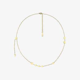 Pendant Necklaces Star Choker for Women Best Friend Gift Gold Colour Chain Fashion Boho Holiday Jewellery 220427