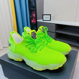 High quality luxury designer shoes casual sneakers breathable mesh stitching Metal elements are size38-46 MJIKK00001