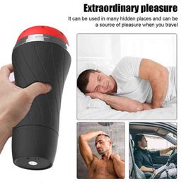 NXY Masturbators SexMasturbation Automatic Male Masturbator Vagina Blowjob Pussy Mastuburator Sexy Toys for Men Adult Goods Mastubator 220427