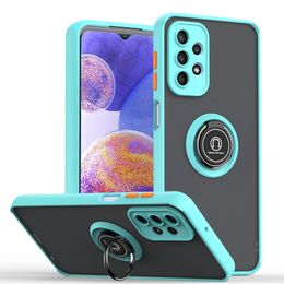 blue max light Canada - Fashion Light Blue Phone Cases Portable Kickstand Phone Case For Iphone 14 13 12 11 Xs Max Xr 8 7 6 Plus Samsung S22 S21 Shock Absorption Bumper Mobile Shell