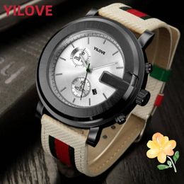 All Dials Working Stopwatch Men Watch Luxury Full Stainless Steel Case Clock Diamonds Top Brand Quartz Imported Movement Montre De Luxe Leather Wristwatches