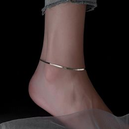 Anklets Trendy Snake Bone Anklet For Women Fashion Jewelry Girfriend Party Birthday Gift Simple StyleAnklets