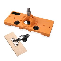 Professional Hand Tool Sets 35mm Concealed Hinge Jig Kit Woodworking Tools Suitable For Face Frame Cabinet Cupboard Door Hinges Installation