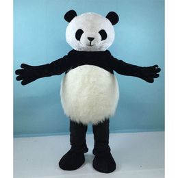 Mascot doll costume Chinese Panda Mascot Costume Bear Party Game Dress Outfits Clothing Advertising Carnival Halloween Xmas Easter Adults