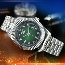 Fashion Brand Classic Men Business Watch 41mm Japan Imported Quartz Waterproof Luminous Clock All Stainless Steel Outdoor Sports Birthday Gift Wristwatch