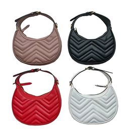 Classic high quality luxury designer bags purse Mont Mini crescent tote handbag totes ladies chain shoulder bags Crossbodys free ship