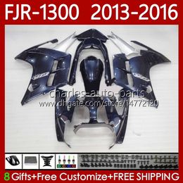 OEM Bodys For YAMAHA FJR 1300 A CC FJR1300A FJR1300 13 14 15 16 Moto Bodywork 112No.33 FJR-1300 2013 2014 2015 2016 FJR-1300A 2001-2016 Years Fairing Kit Stock Colour