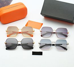 Wholesale Designer Sunglasses Limited Men Women Brin Metal Classic Sunglasses Style Square Rimless UV 400 Lenses Gift