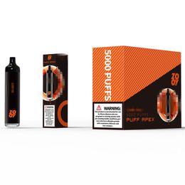 puff pen UK - 100% Original E Cigarette ZOOY 5000 Puffs Disposable Vape Pen 12ml with 550mah rechargeable Battery VS PUFF XXL BAR 1600302Z
