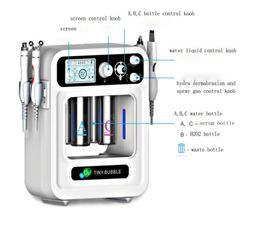 W04X tiny bubble jet peel infusion hydro oxygen facial for skincare Diamond dermabrasion face machine