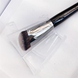 beauty 88 UK - PRO Slanted Buffing Makeup Brush #88 - Round Angled Dense Liquid Cream Foundation Sculpting Contour Cosmetics Brush Beauty Tools272W