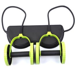 Hot Abdominal Trainer Wheel Abdominal Trainer Arm Waist Leg Exercise Multi-functional Fitness Equipment Exercise T200506