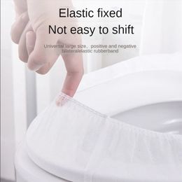 昇華の使い捨てトイレのマットの不織布のトイレの紙の防水自動ホテルのトイレのカバーブティックマタニティトイレマット紙