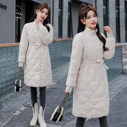 Women's Down & Parkas Women Winter Coats And Jackets 2022 Stand-collar Jacket Cotton Plus Size Ladies Boutique Clothing