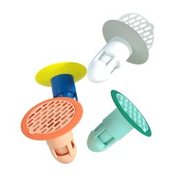 ZY18 Bathroom Round Silicone Deodorant Floor Drain Sewer Balcony Plug Toilet Insect Prevention Anti-odor