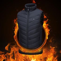 Motorcycle Apparel Motorcycles Warm Heating Vest Washable USB Charging 3-speed Control Maximum Temperature 45°C OutdoorMotorcycle