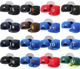 d sports Canada - Popular Sport Baseball Snapback Hats For All Team Letter A B T W SD P D SF Sports Adjustable Caps