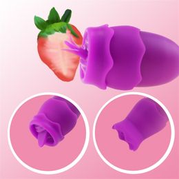 Sex toy Toy Massager Oral Licking Tongue Vibrator Invisible Toys for Women Couple Nipple Sucking Clitoris Anal Stimulator Vibrators Product 7DU6