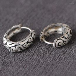 Hoop & Huggie Bali Filigree Basket Hoops 925 Sterling Silver Hinged Earrings A4014Hoop Kirs22