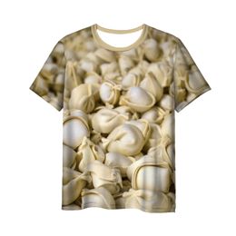 New 3D Print Causal Clothing Fast Food Fashion Men Women T-shirt Plus Size Size S-7XL 020