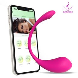 sexy Toys Bluetooth Female Vibrator for Women Wireless APP Remote Control Dildo Wear Vibrating Eggs Panties Products