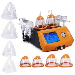 Multifunction 80k ultrasound cavitation slimming butt lifting vacuum therapy machine XXL suction cups breast massage device