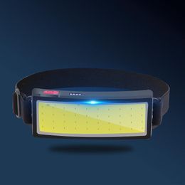 Headlamps Torch For Working Camping Portable COB Style LED Headlamp Headlight Built-in Battery USB Rechargeable Head Lamp