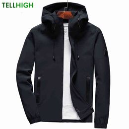 Jackets men Army Outdoors clothes Mens Casual Hoodie Jacket Clothes Men's Hooded Windbreaker Coat Male Outwear Hooded Men coats Y220803