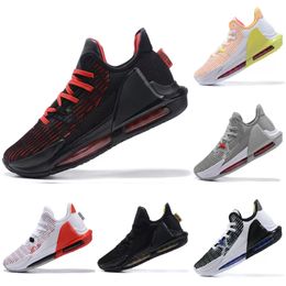 lebron 12 red shoes UK - 2022 LeBrons Witness 6 VI EP Men Basketball shoes sales 2021 high quality 6s 5s Orange Green red black white sneakers store Size 7-12